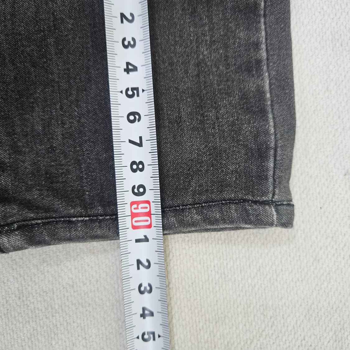 26 게스 흑청 스키니 데님 팬츠 0303Y 상품이미지7