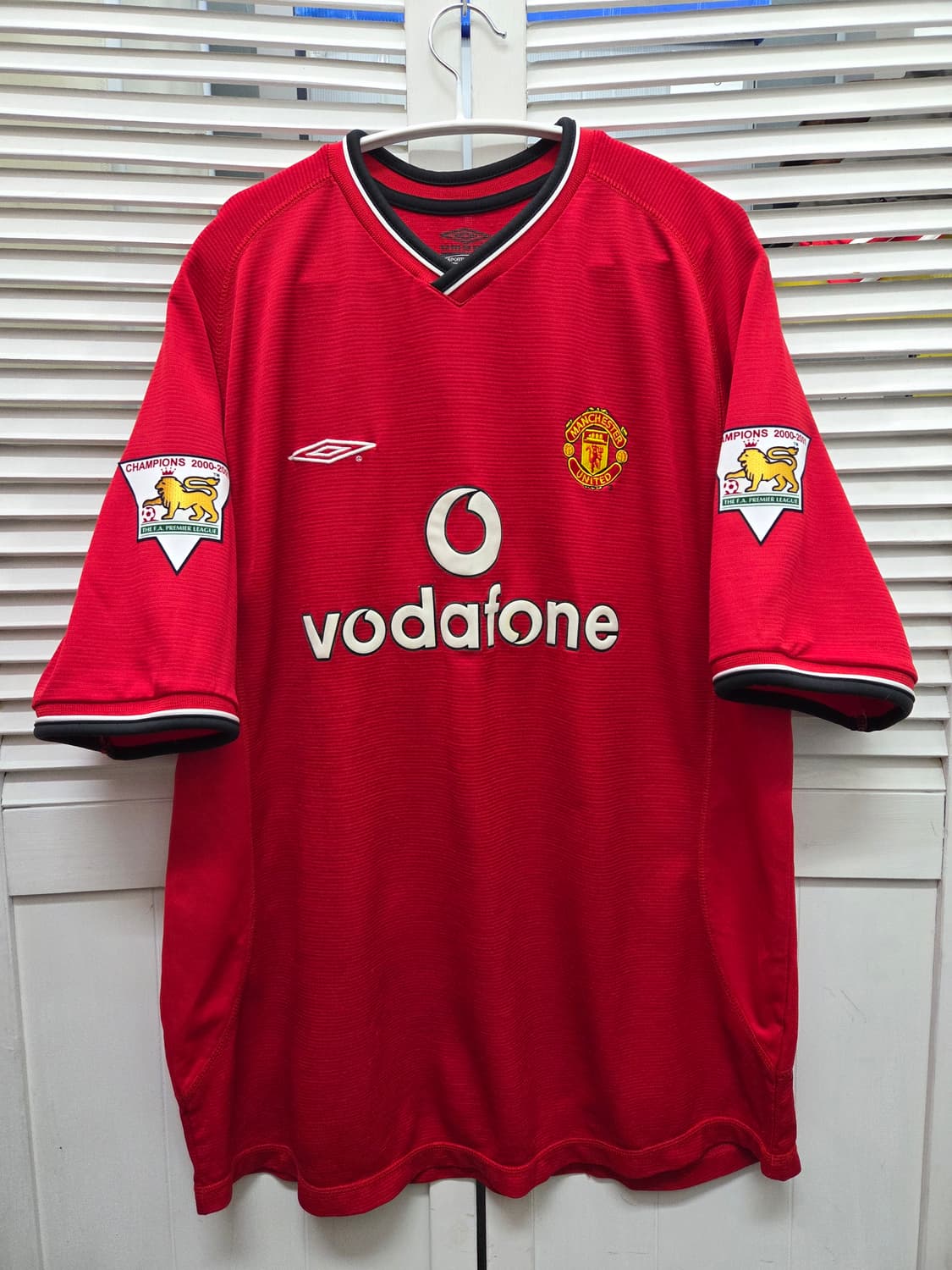 맨유 00-02 베컴 엄브로 유니폼 상품이미지1