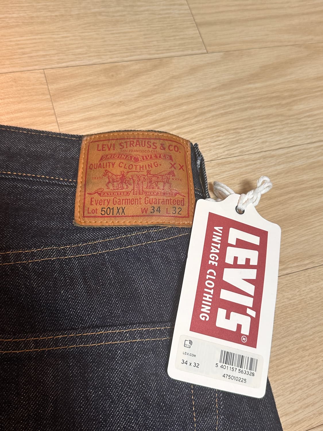 리바이스 LVC 47501-0225 린스 34/32 상품이미지3