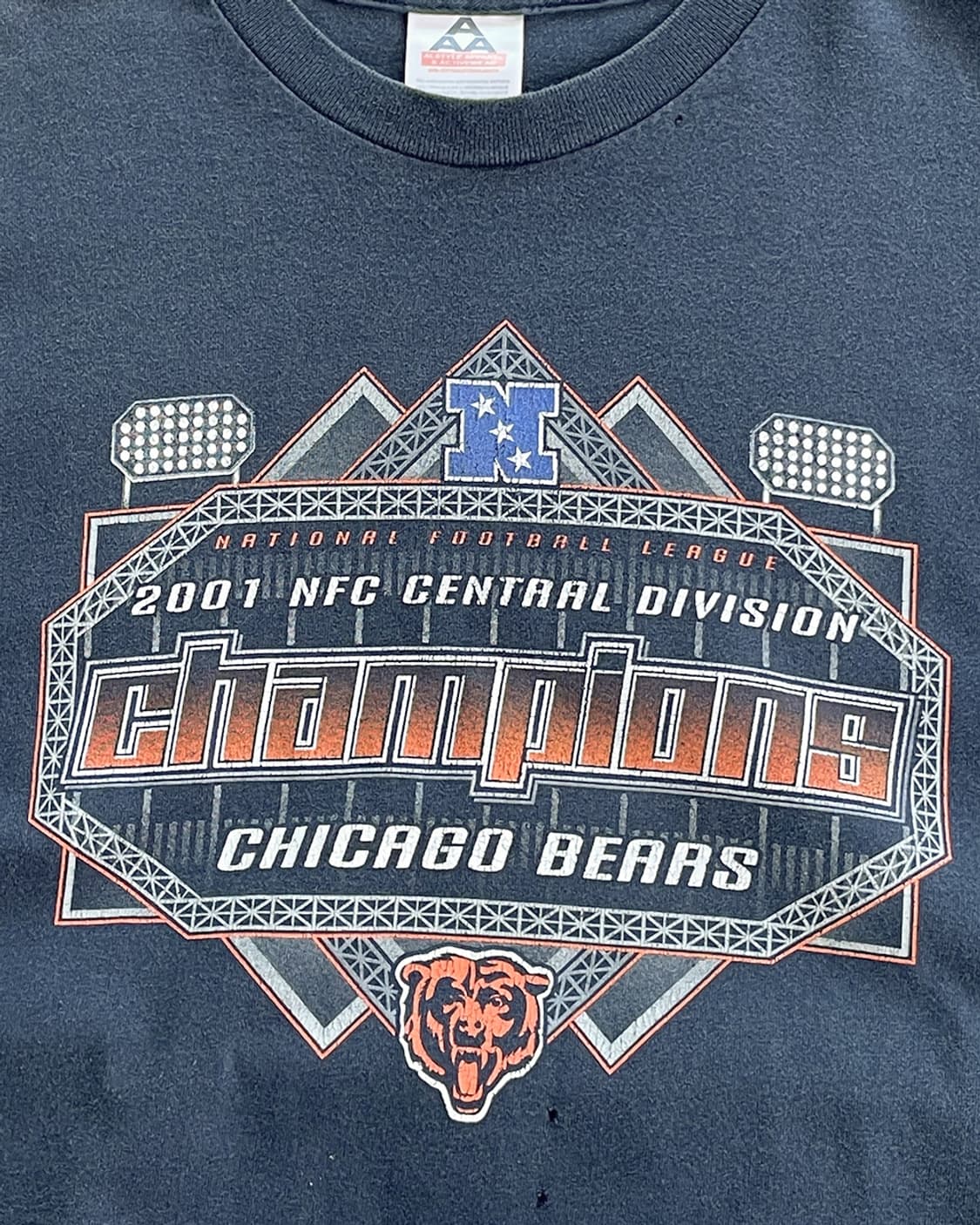 00s Faded NFL Chicago Bears Champs T 상품이미지7