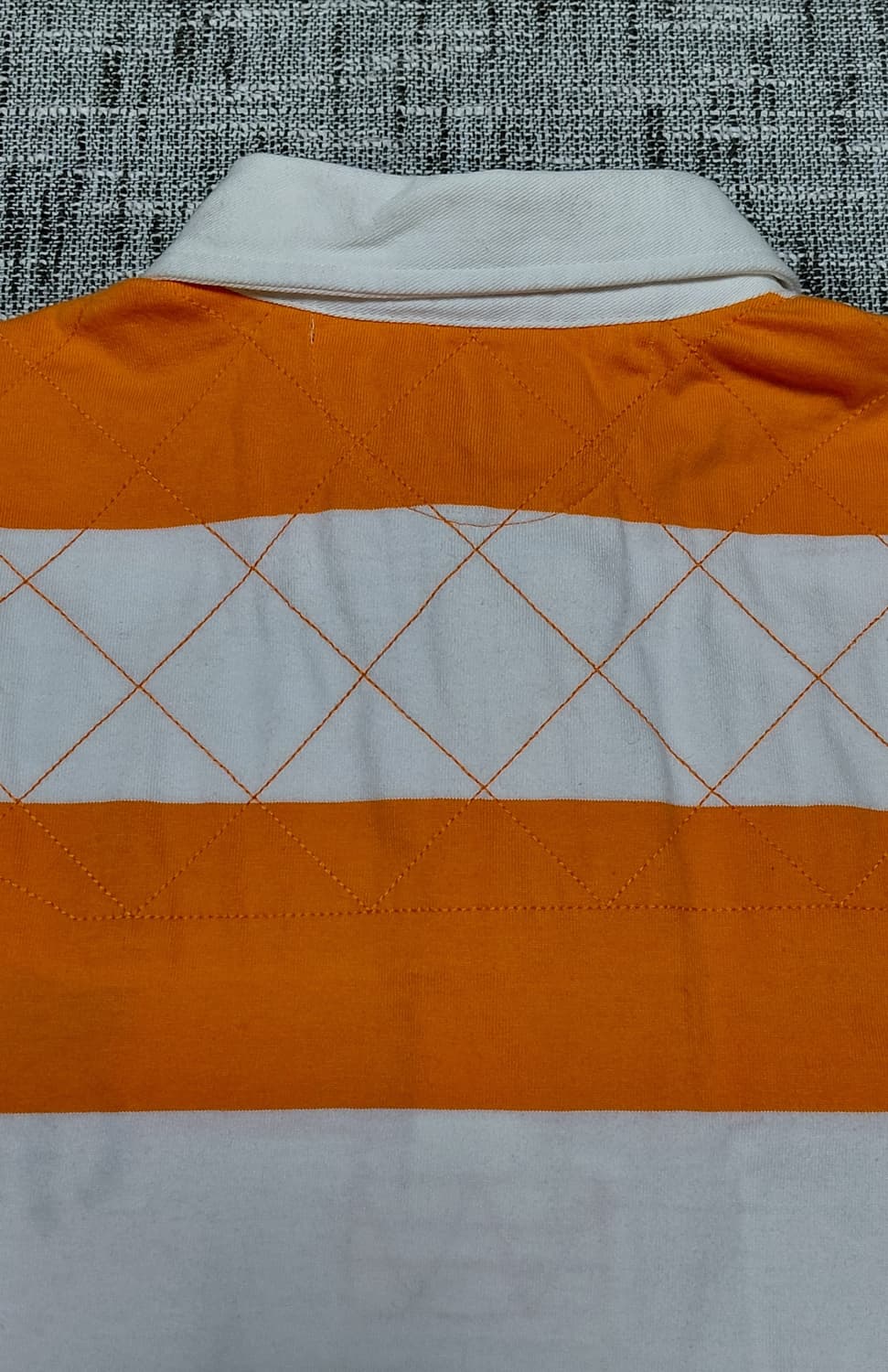 폴로 랄프로렌 럭비 셔츠 XL 오렌지 스트라이프 새상품 상품이미지5