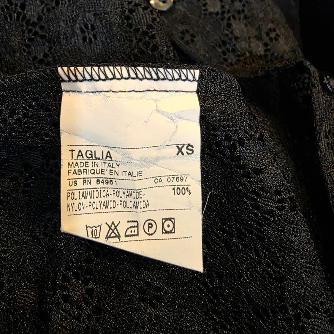 베네통  레이스 벨 슬리브 블라우스 상품이미지8