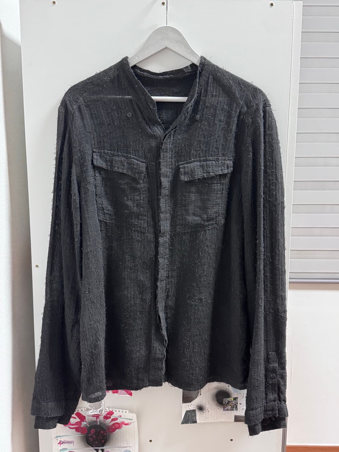 blackmerle double sleeve endo gray [M] 상품이미지2