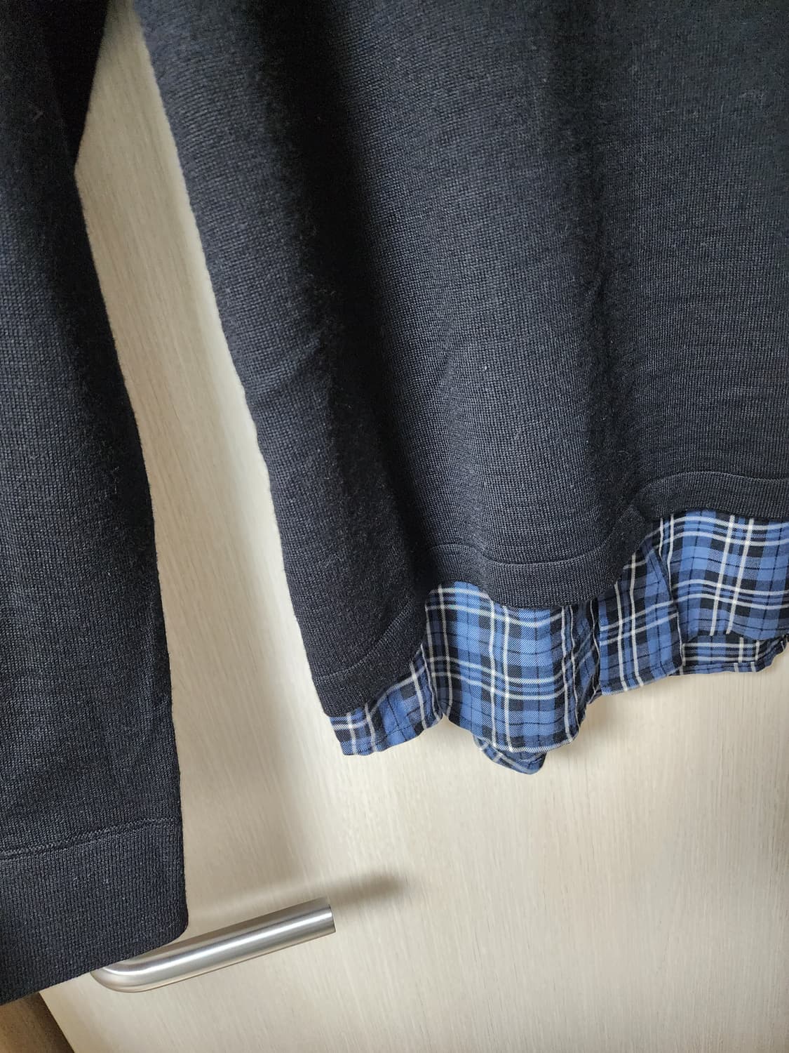 솔리드옴므 레이어드 셔츠  니트 50 상품이미지6