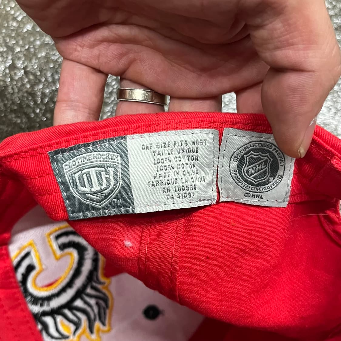 NHL 캘거리 플레임스 볼캡 상품이미지5