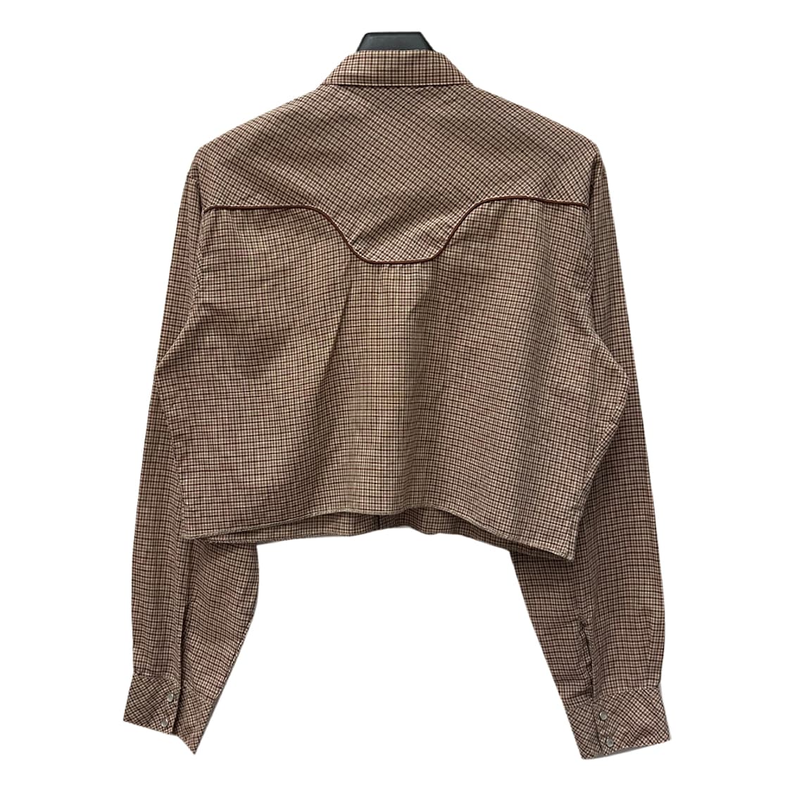 70s USA GAP 갭 웨스턴 크롭 리폼 긴팔 셔츠 L급 상품이미지2