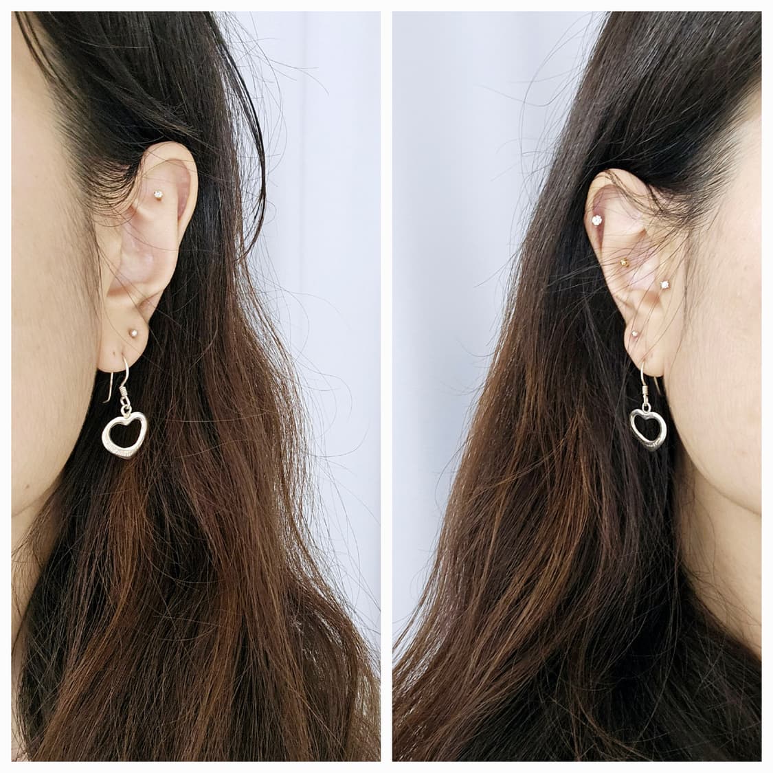 티파니앤코 엘사퍼레티 오픈하트 빈티지 드롭 실버 귀걸이[정품] 상품이미지6