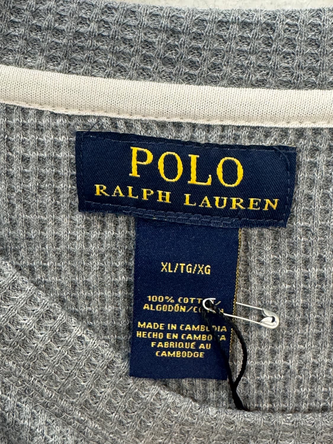 Polo Ralph Lauren Waffle Knit Long Sleev 상품이미지4