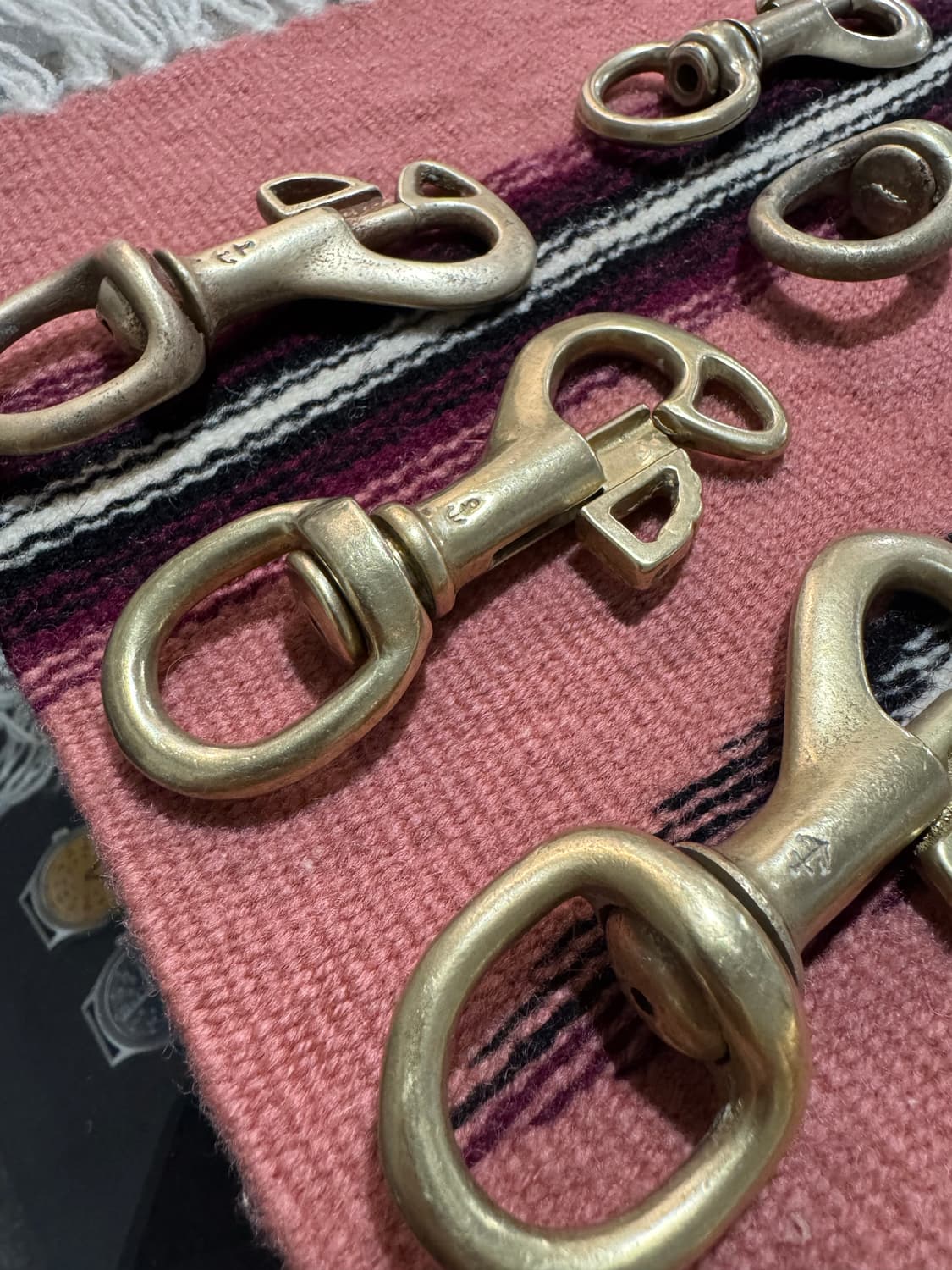 Vintage BRASS KEY RING 상품이미지4