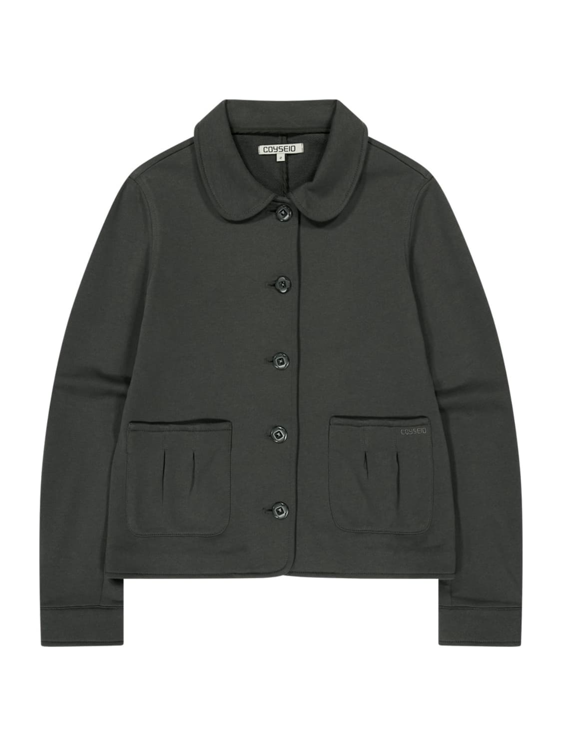 코이세이오 코지 스웻 재킷 차콜 상품이미지3