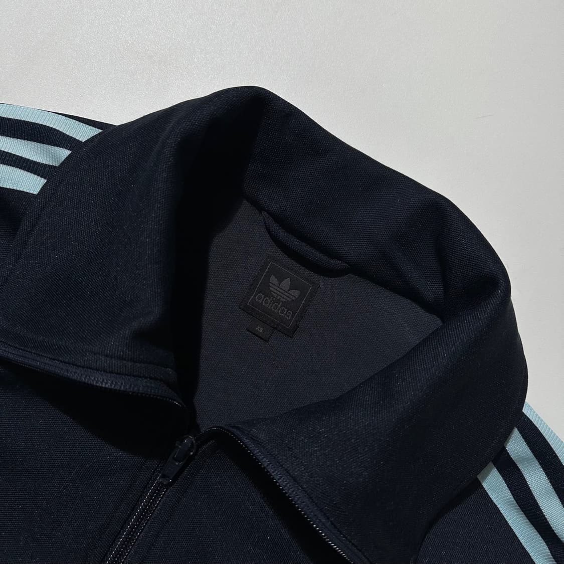아디다스 네이비 하늘색 유로파 져지 트랙탑 자켓 상품이미지4