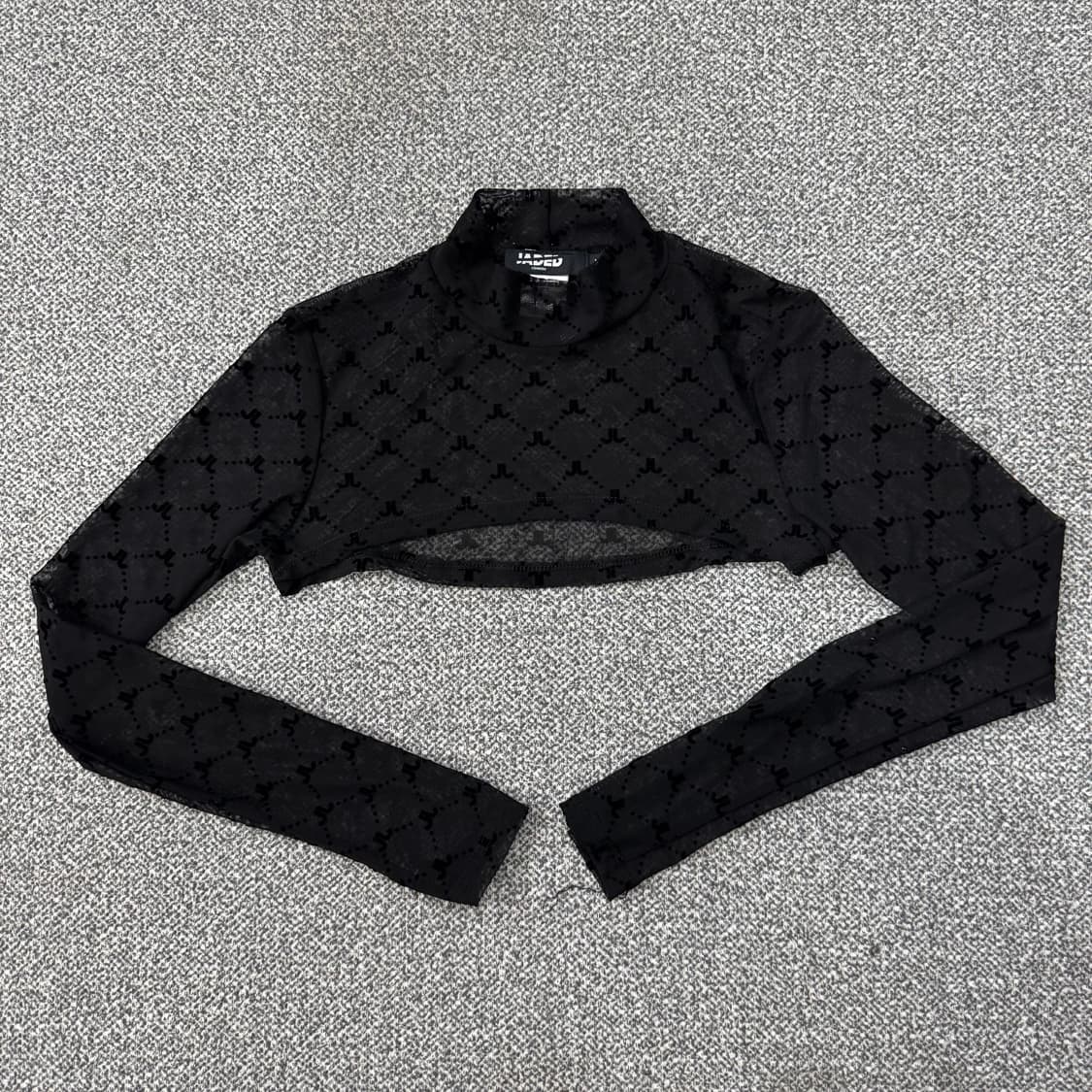 제이디드 런던 메쉬 크롭탑 상품이미지1