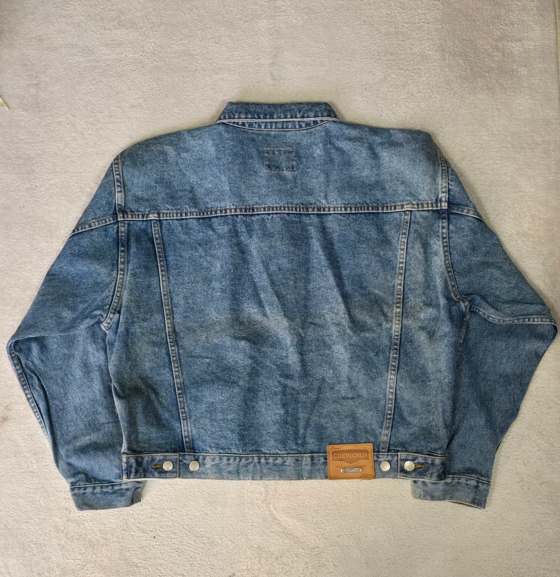 Chevignon 쉐비뇽 웨스턴웨어 데님 숏자켓 상품이미지5