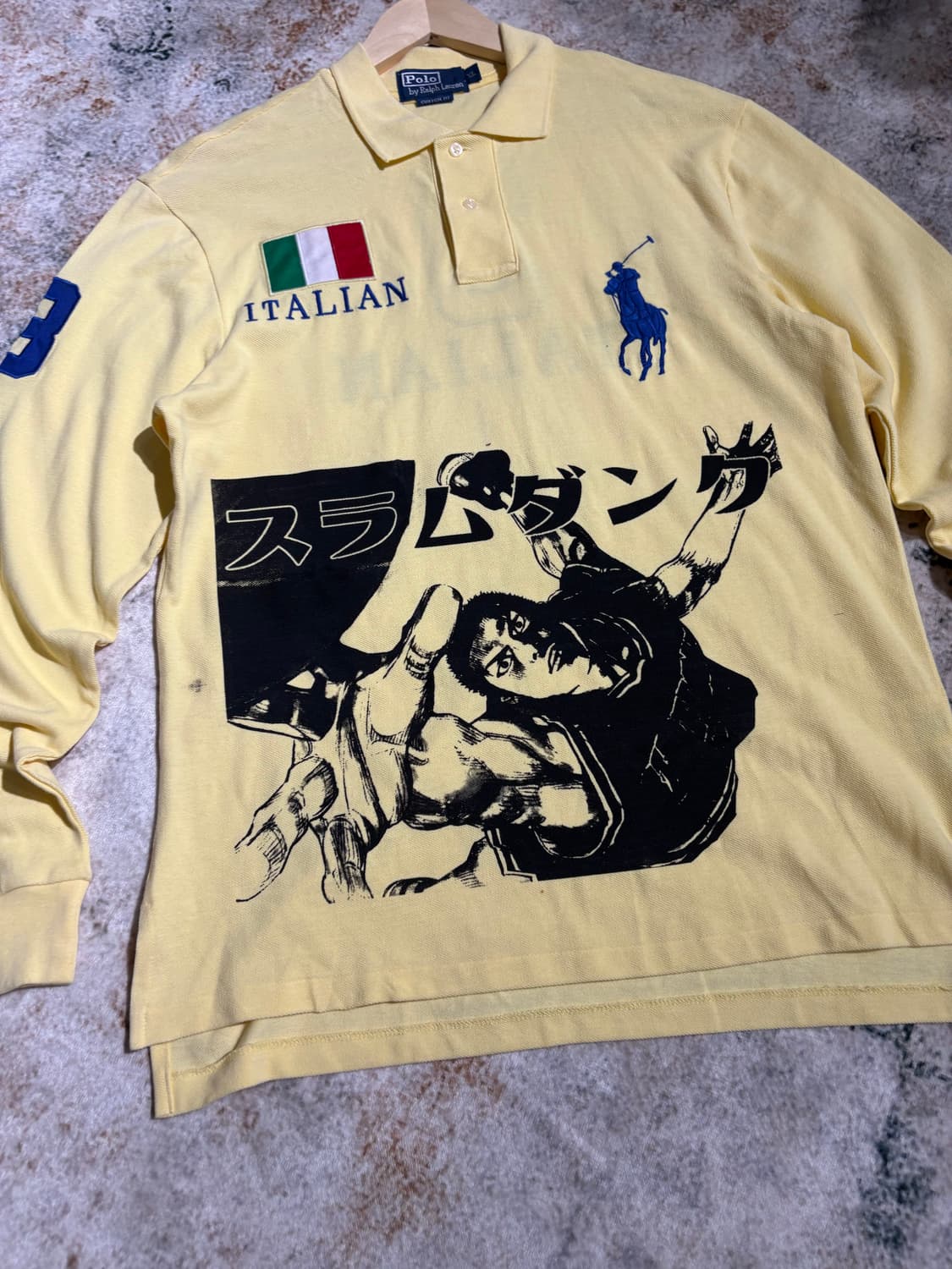 폴로 빅포니3 이탈리아 치프키프 커스텀 카라 슬리브 티셔츠 상품이미지2