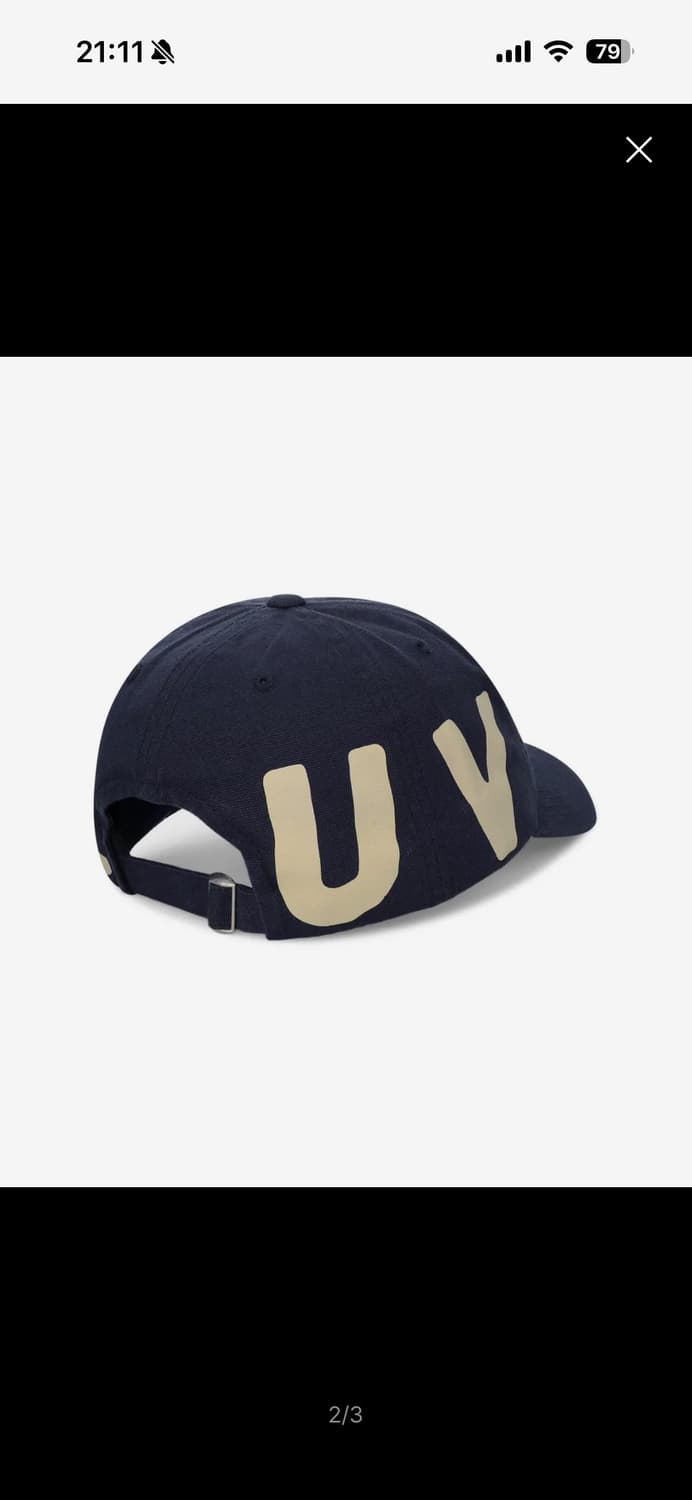 썬러브 캡피탈 캡모자 네이비 상품이미지2