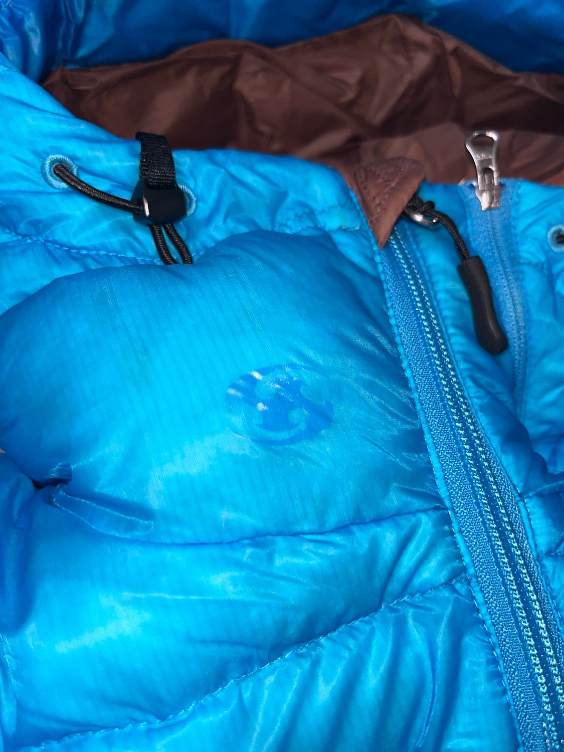 [2] 산산기어 서픽스 푸퍼 경량패딩 블루 상품이미지2