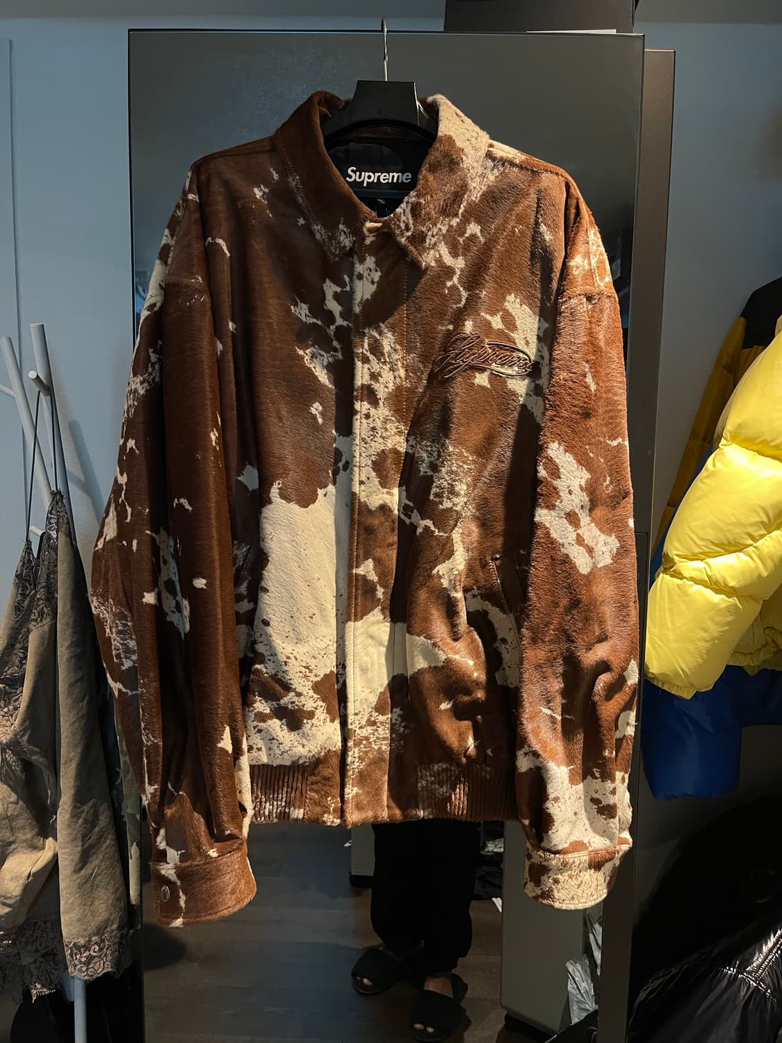 슈프림 송치레더 자켓 상품이미지1