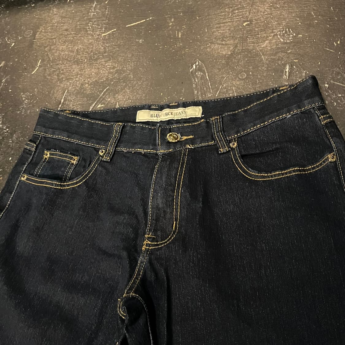 빈티지 블루포스진 상품이미지2