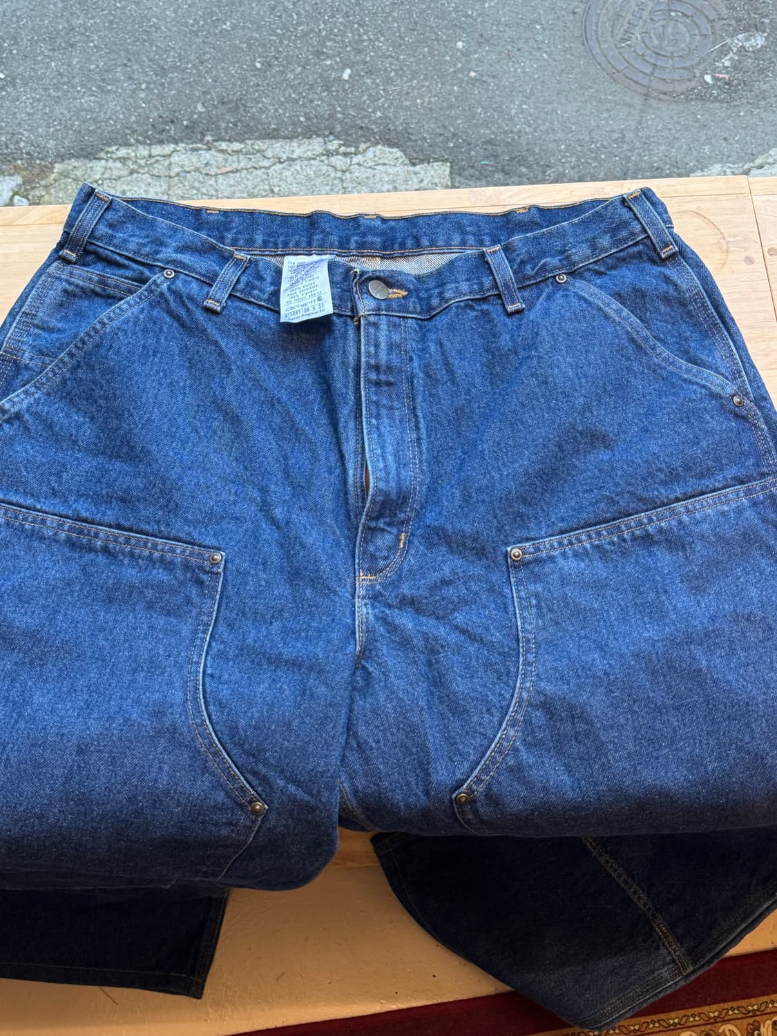 칼하트 더블니 팬츠 B73 38 X 32 상품이미지4