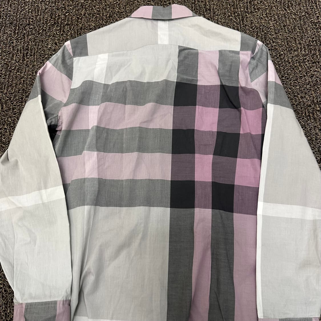 버버리 여성 체크 긴팔 셔츠 2XS 상품이미지7