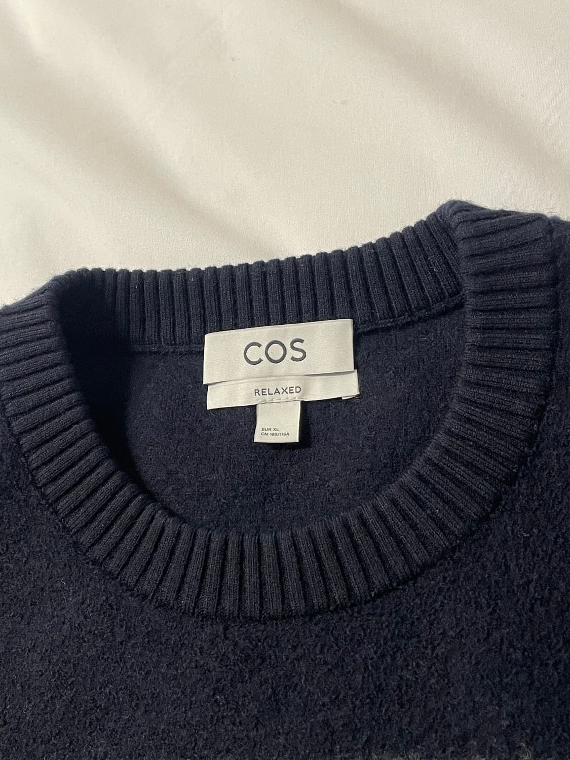 [XL] 코스 보일드 울 크루넥 스웨터 스트라이프 니트 상품이미지3