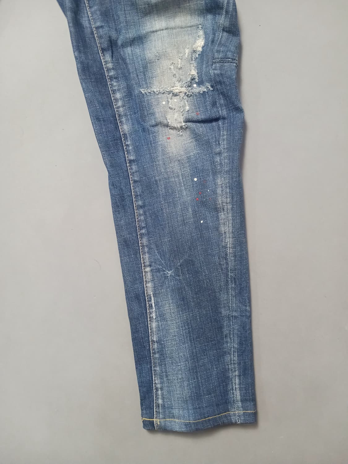 [54] 정품 디스퀘어드2 18FW 디스 타이디바이커진 청바지 상품이미지5