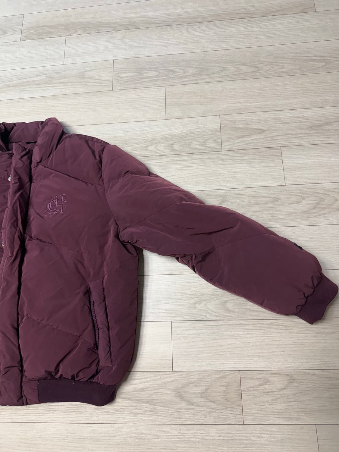 Mschf 미스치프 크롭 봄버 패딩 Medium 상품이미지5