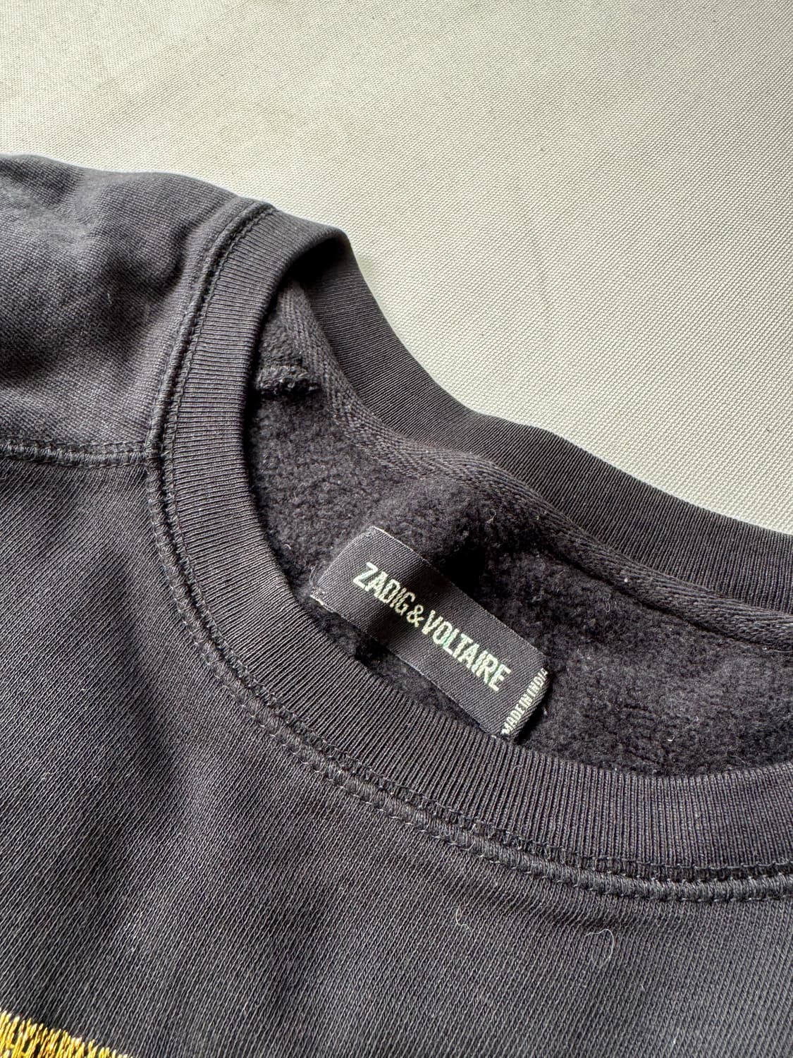 zadig&voltaire 쟈딕앤볼테르 해골 자수 맨투맨 상품이미지6