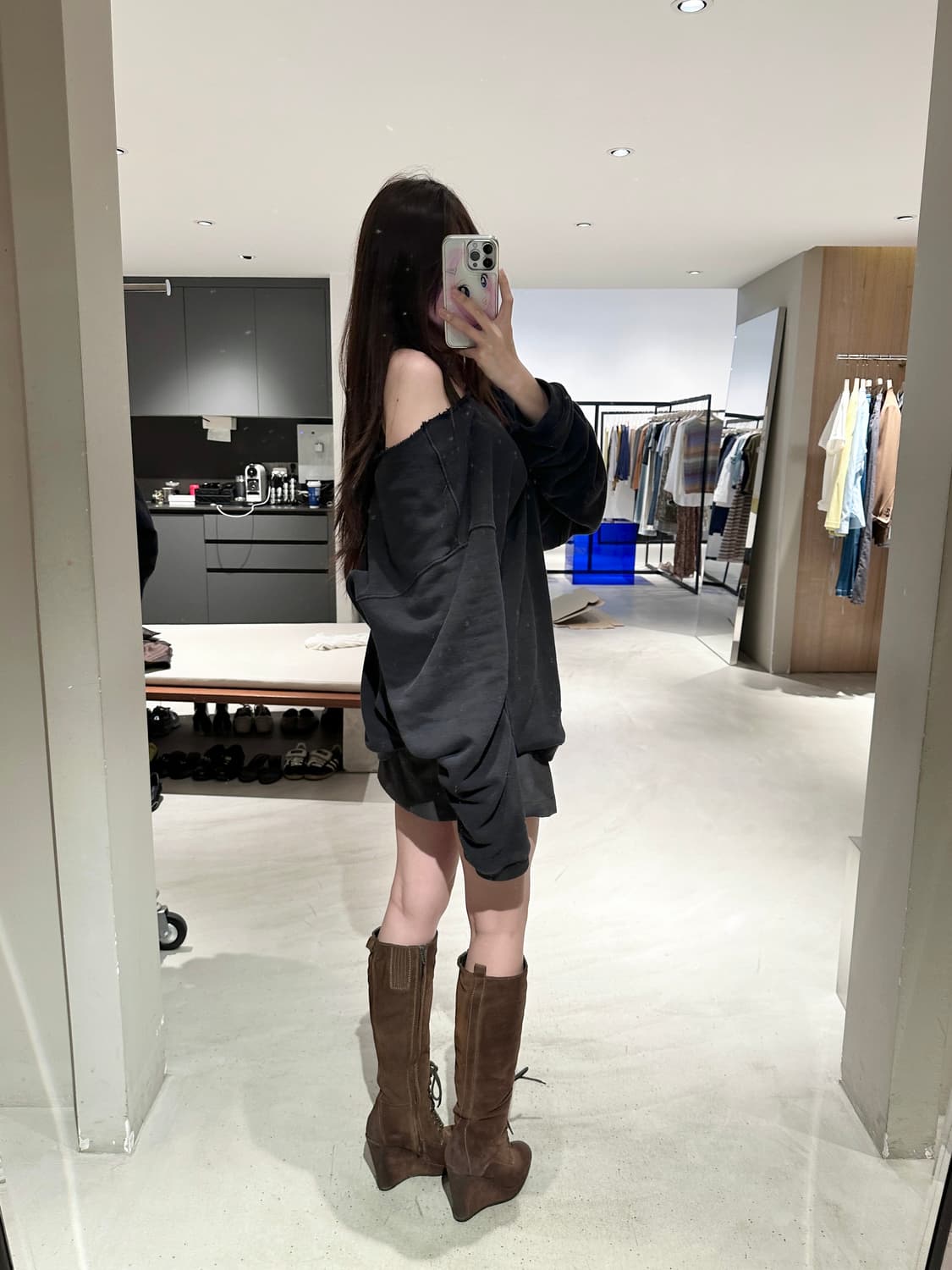 Diesel vintage wedge boots 상품이미지5