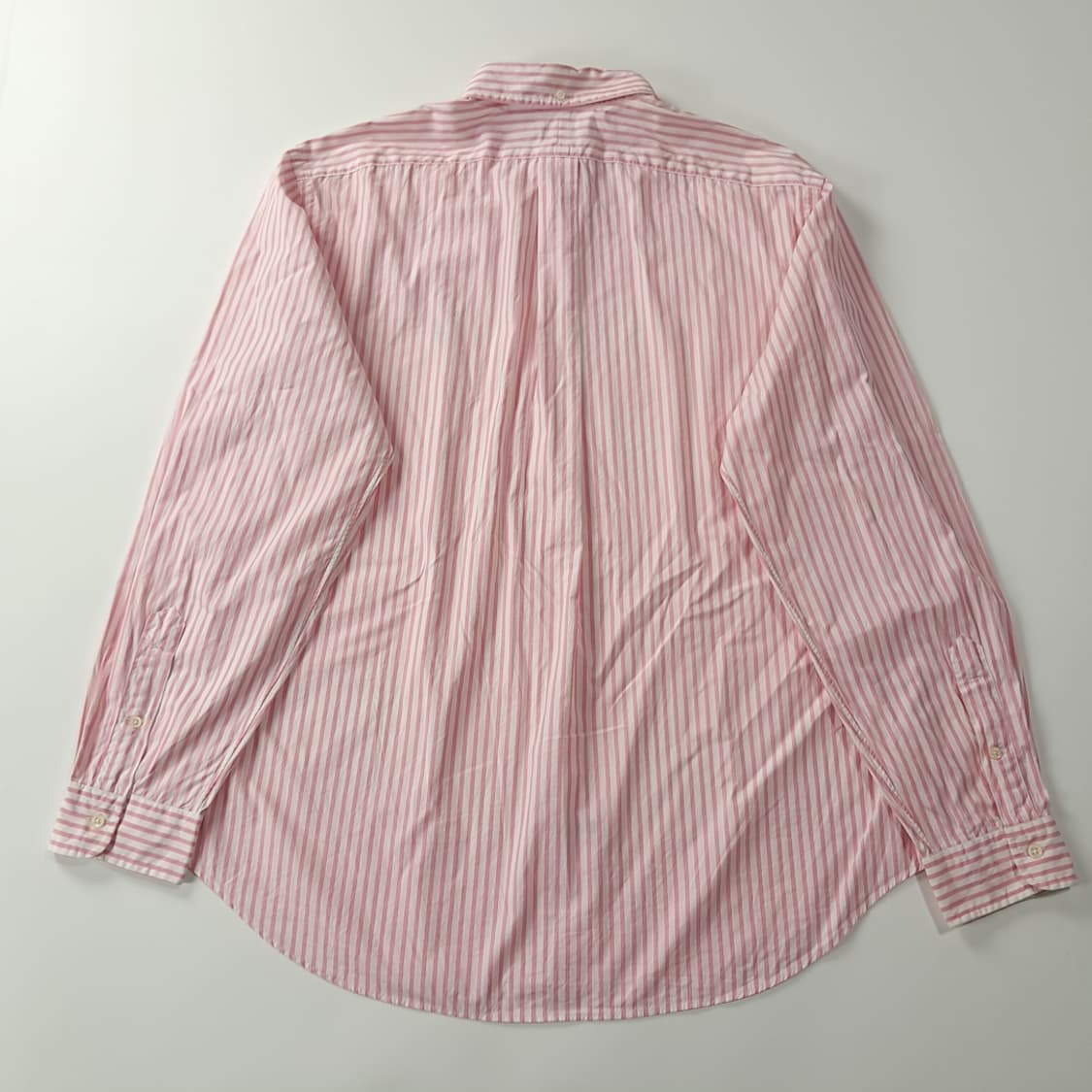 CK161 XL 폴로 00s 베이비핑크 스트라이프 셔츠 남방 상품이미지6
