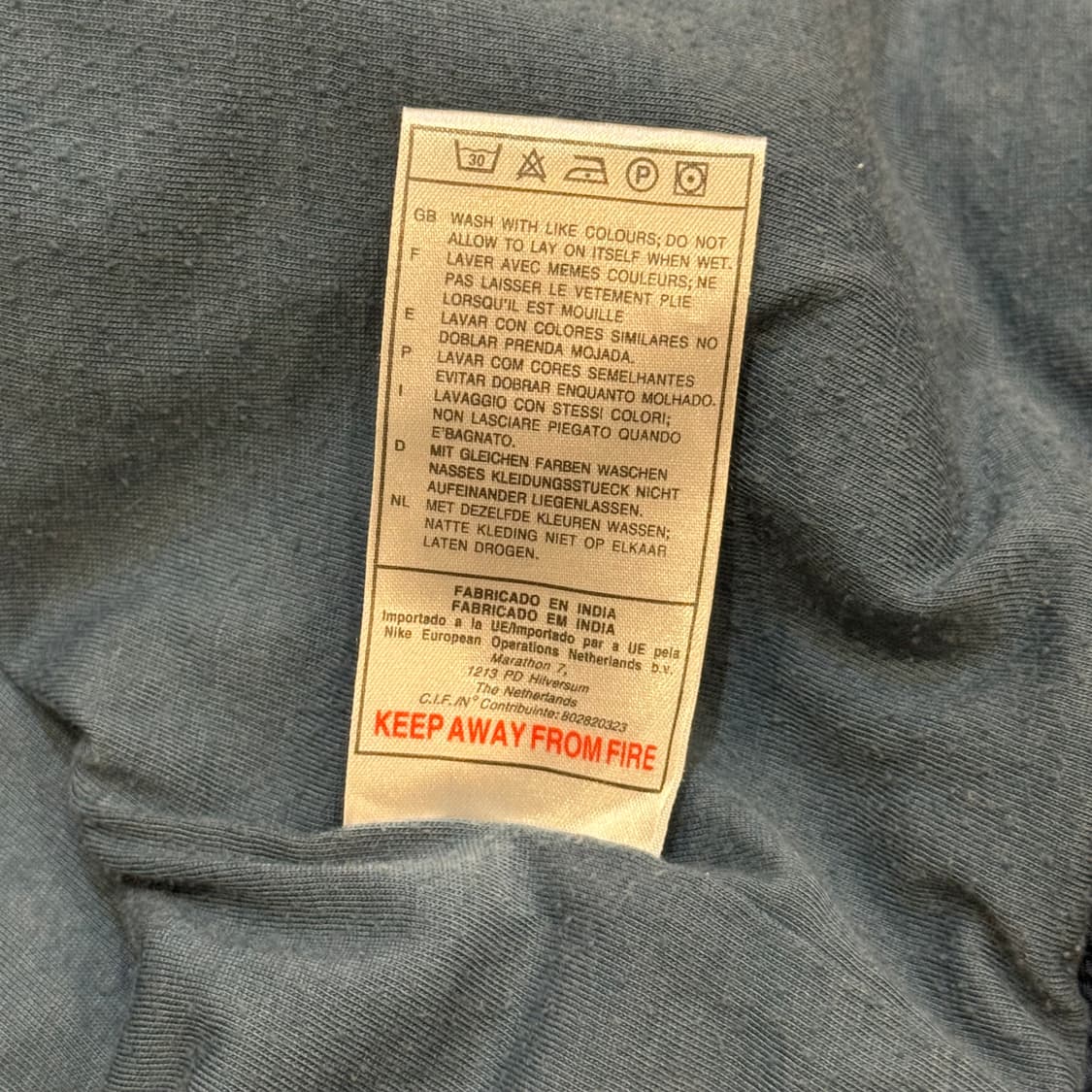 NIKE 90s 나이키 백 레드 스우시 바람막이 상품이미지10