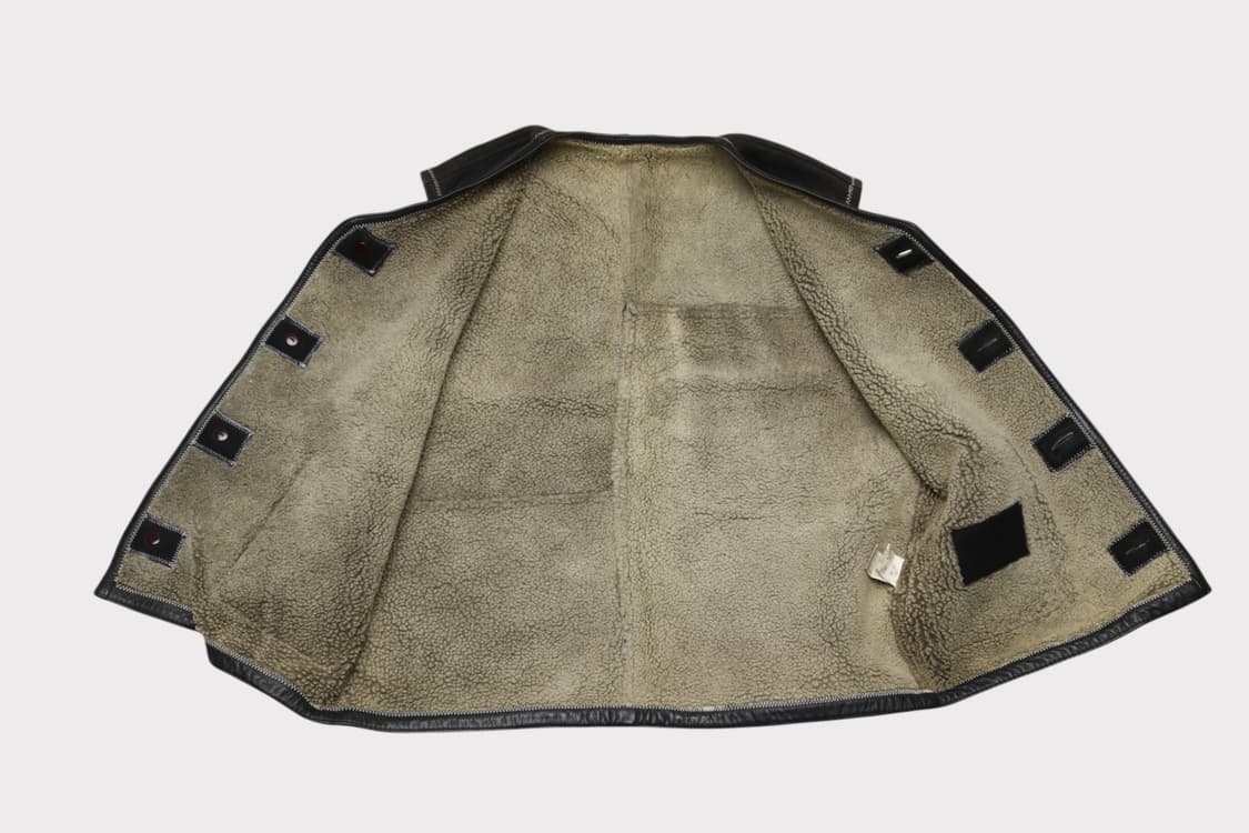 [XL] 빈티지 양가죽 무스탕 조끼 베스트 상품이미지2