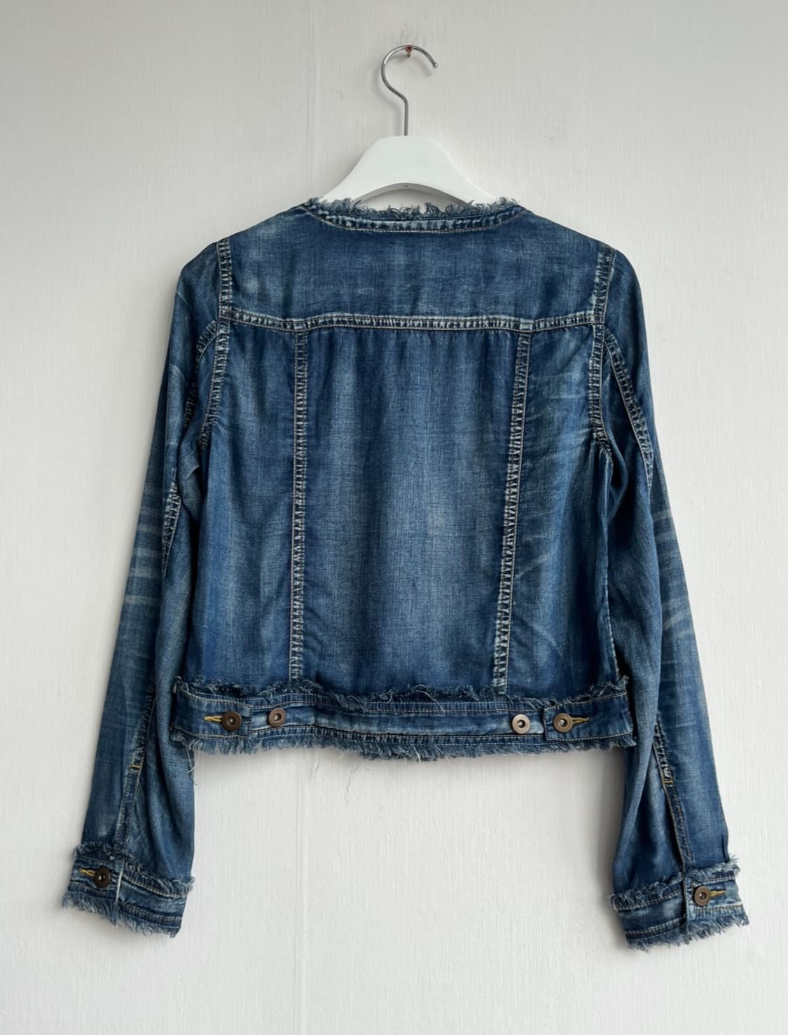 GRAND TABLE 프린지 트림 데님 자켓 상품이미지5
