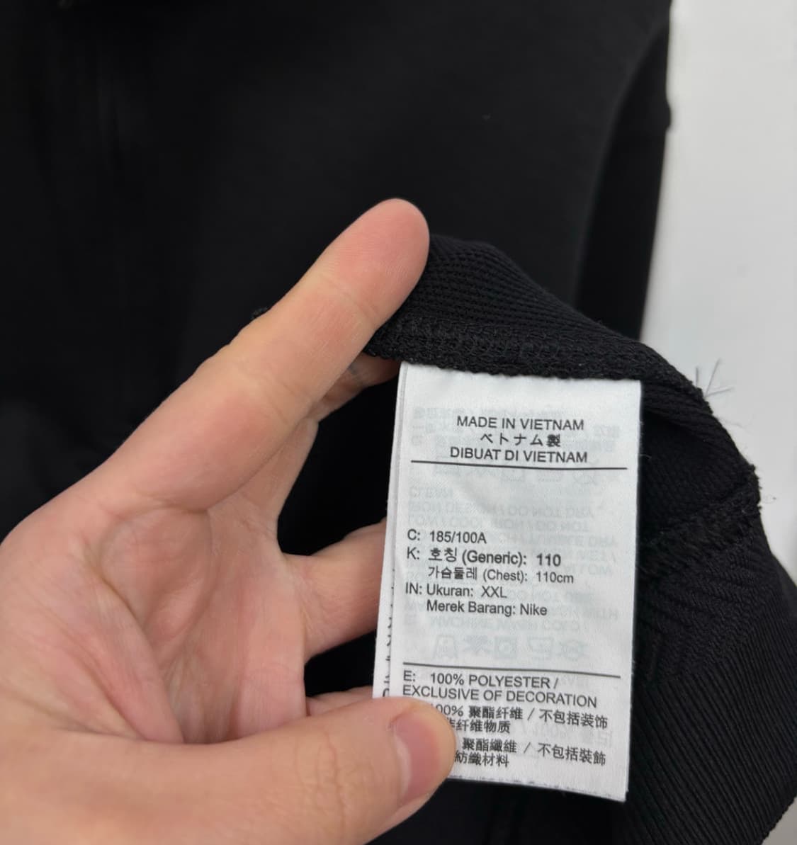 나이키 소매로고 반집업 자켓  상품이미지6