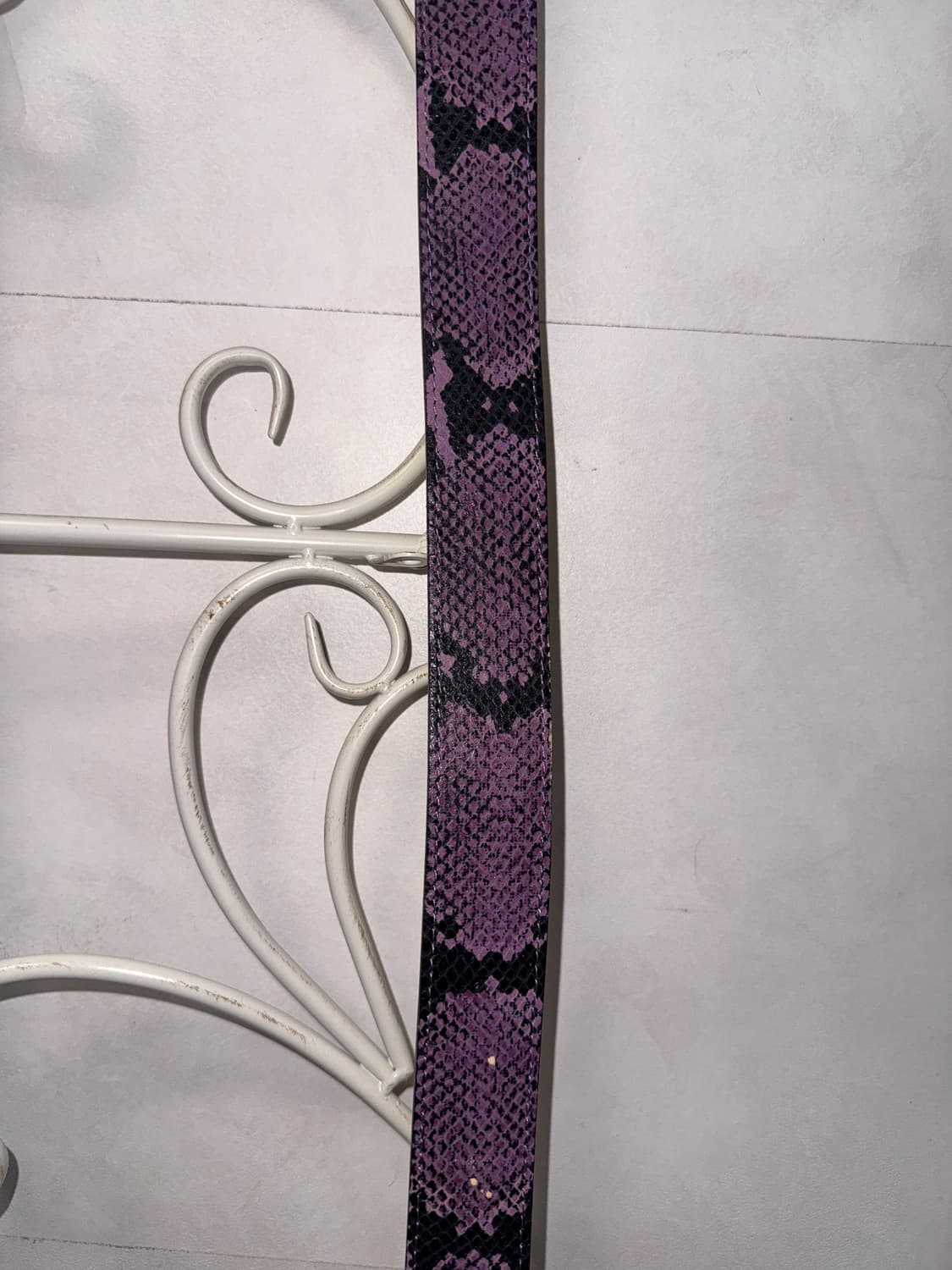 Dolce & Gabbana purple python cubic belt 상품이미지7