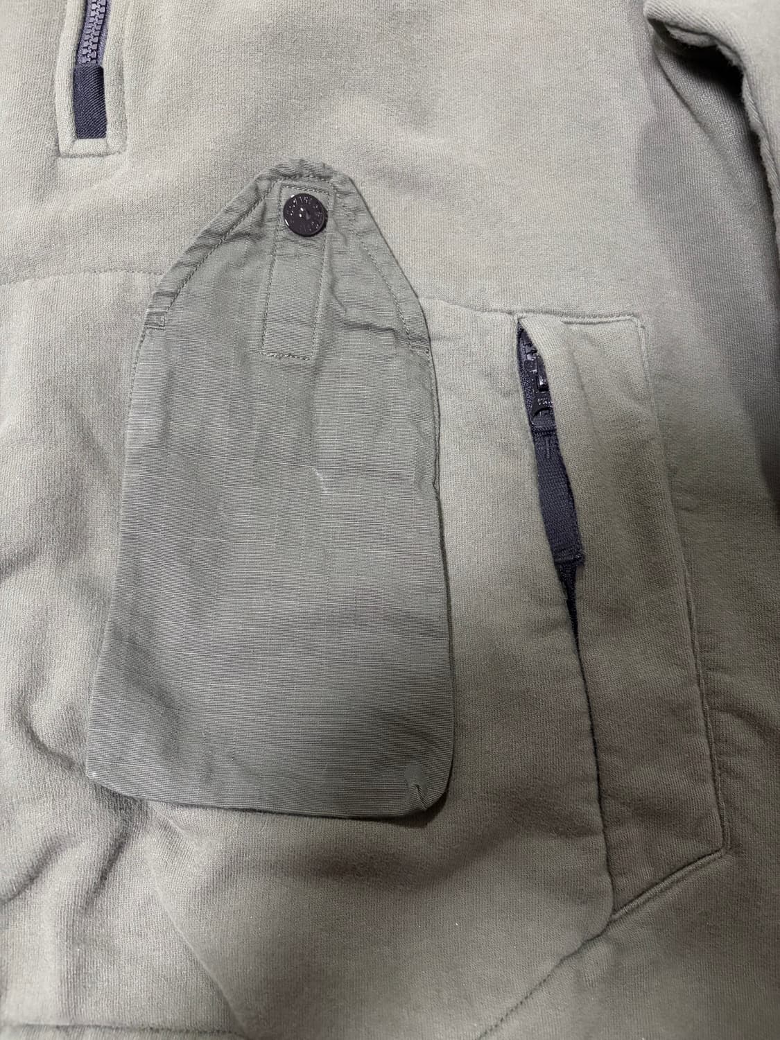 스톤아일랜드 패치 집업 스웨터 맨투맨  XL 상품이미지4