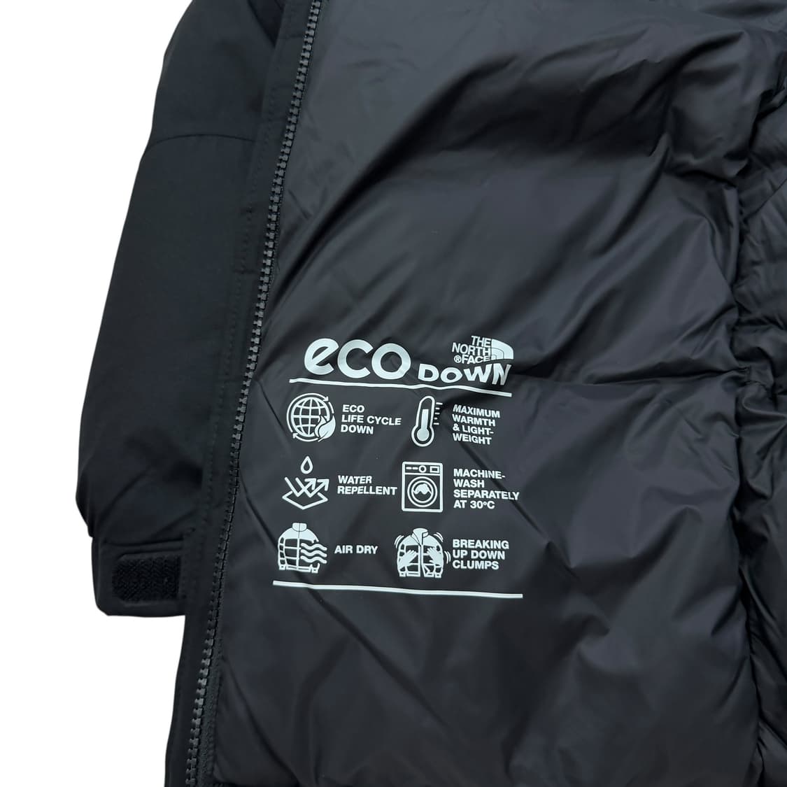 노스페이스 히말라야 파카 패딩 블랙 150 상품이미지8