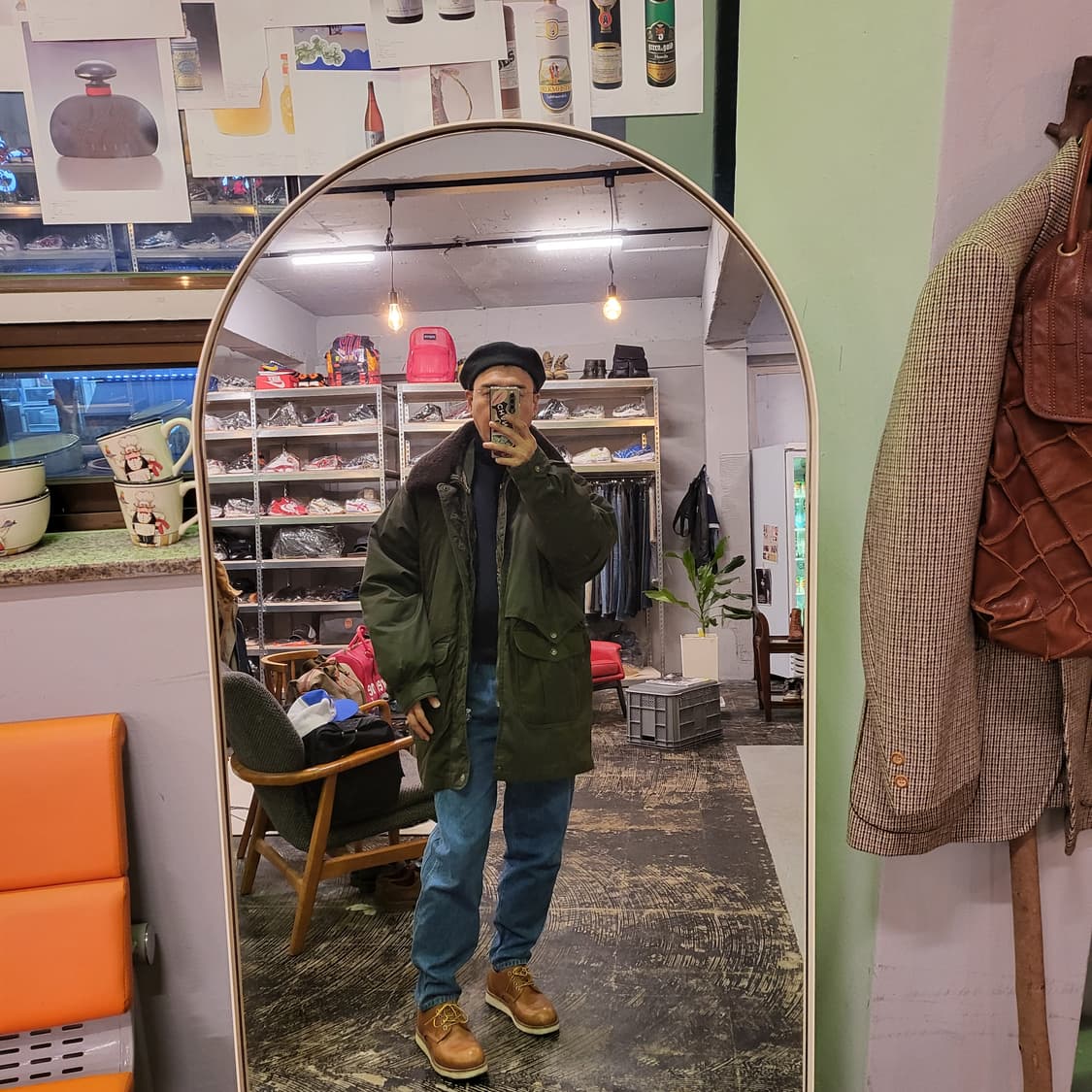 90s Rapido 구스다운 자켓 (105) 상품이미지2