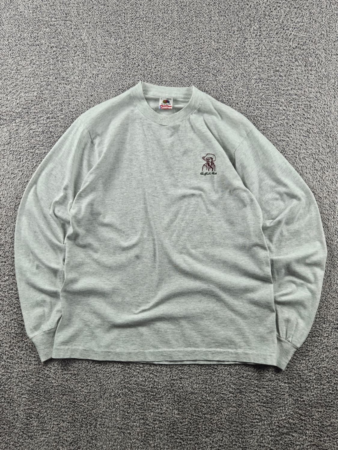 8~90's USA 프룻오브더룸 싱글스티치 롱슬리브 (L) / 11415 상품이미지1