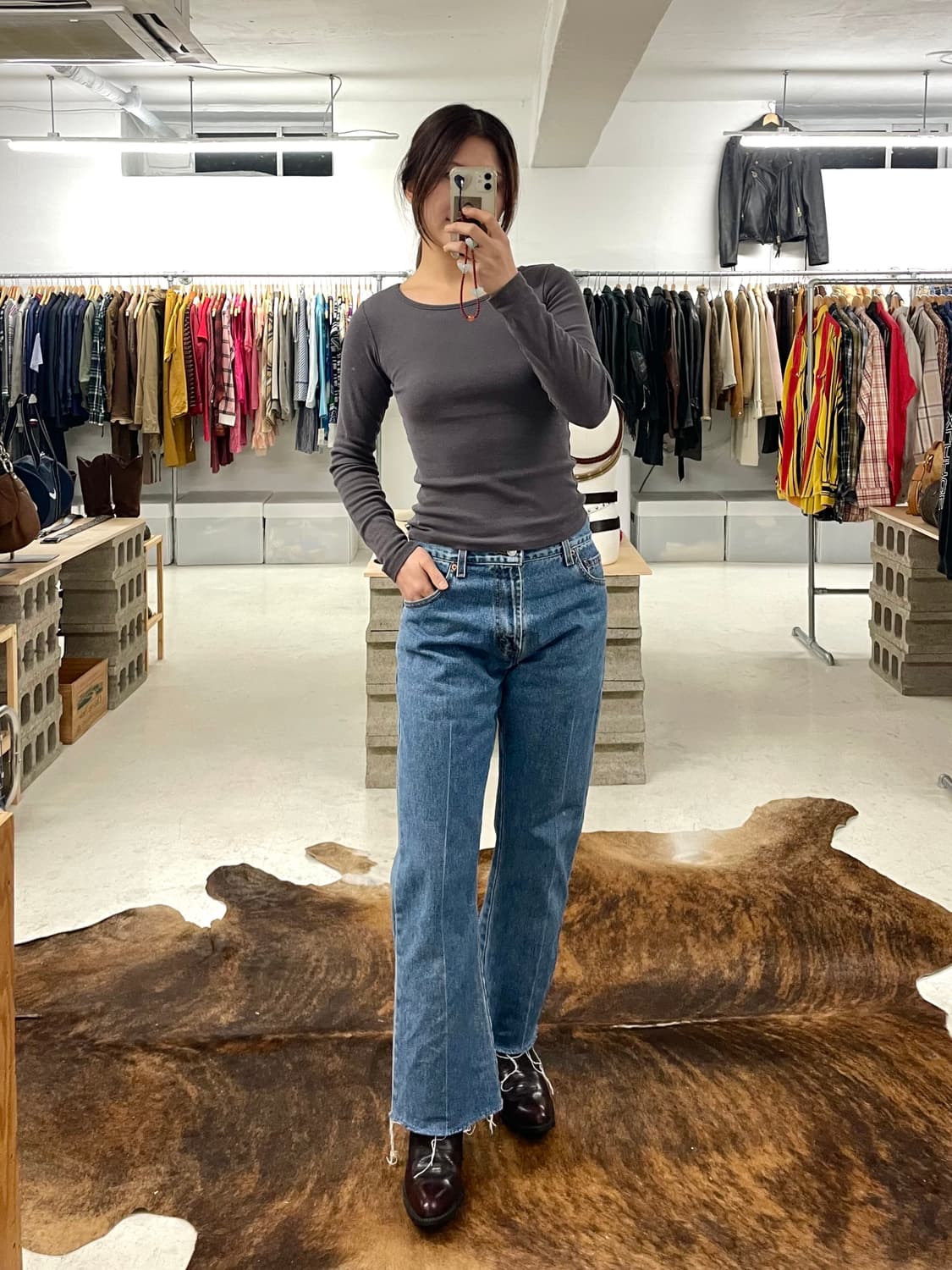 98~02 LEVI'S 517 rework boots cut pants 상품이미지1