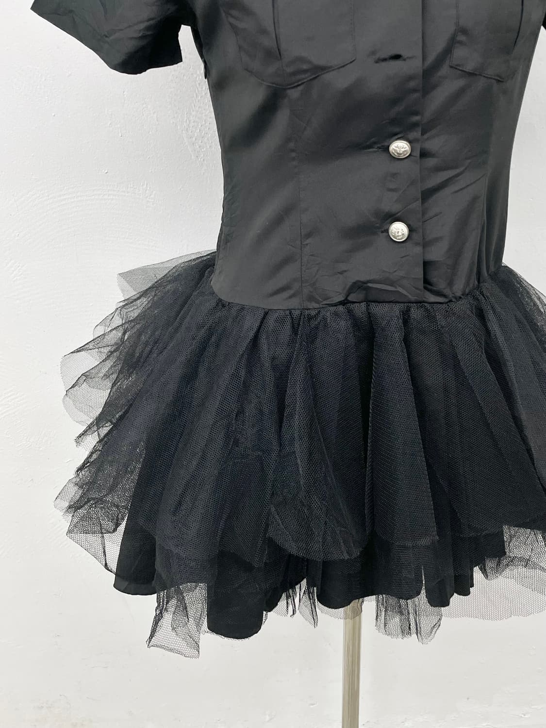 펑크 블랙 튜튜 원피스 상품이미지3