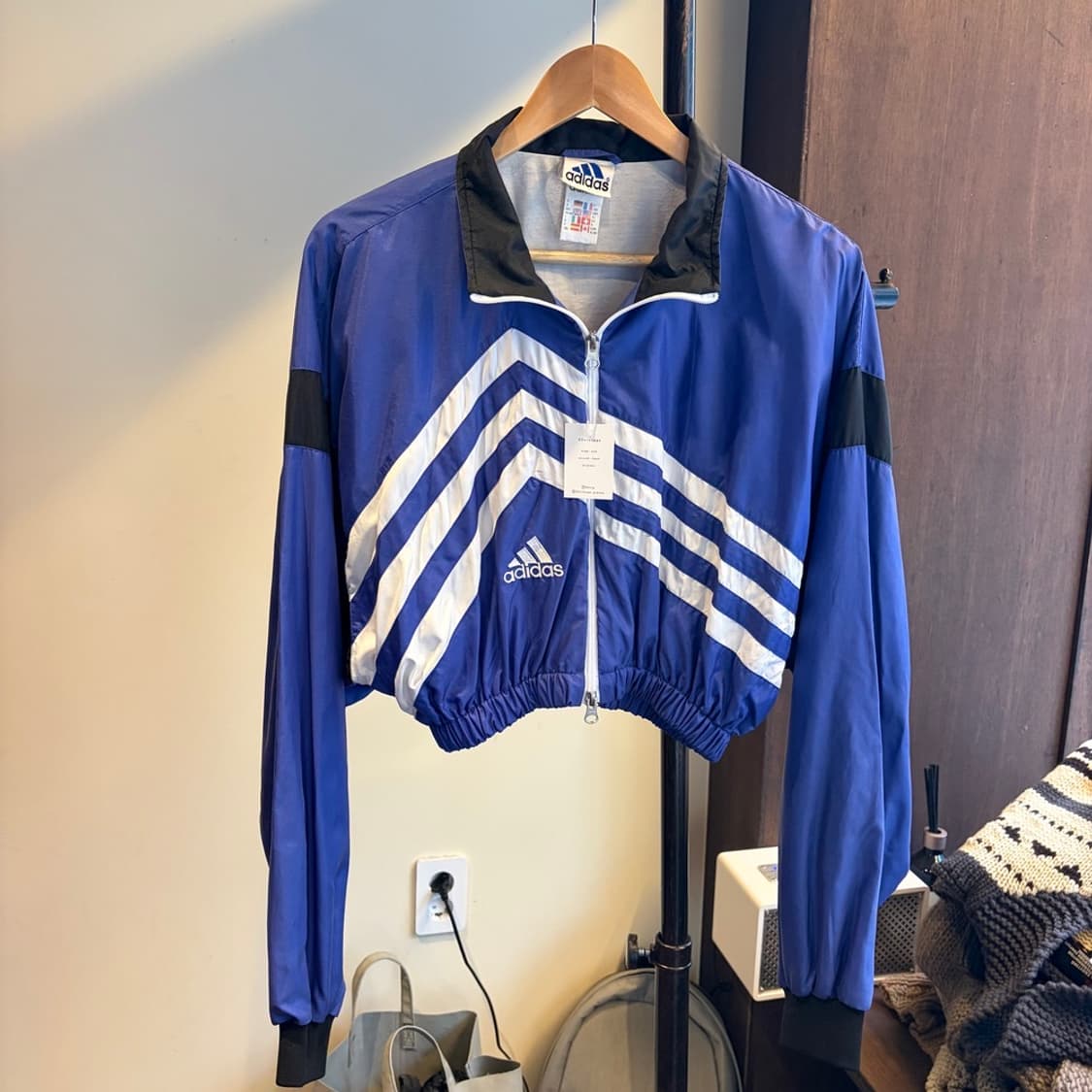 15620 - 아디다스 크롭 바람막이 자켓 상품이미지2