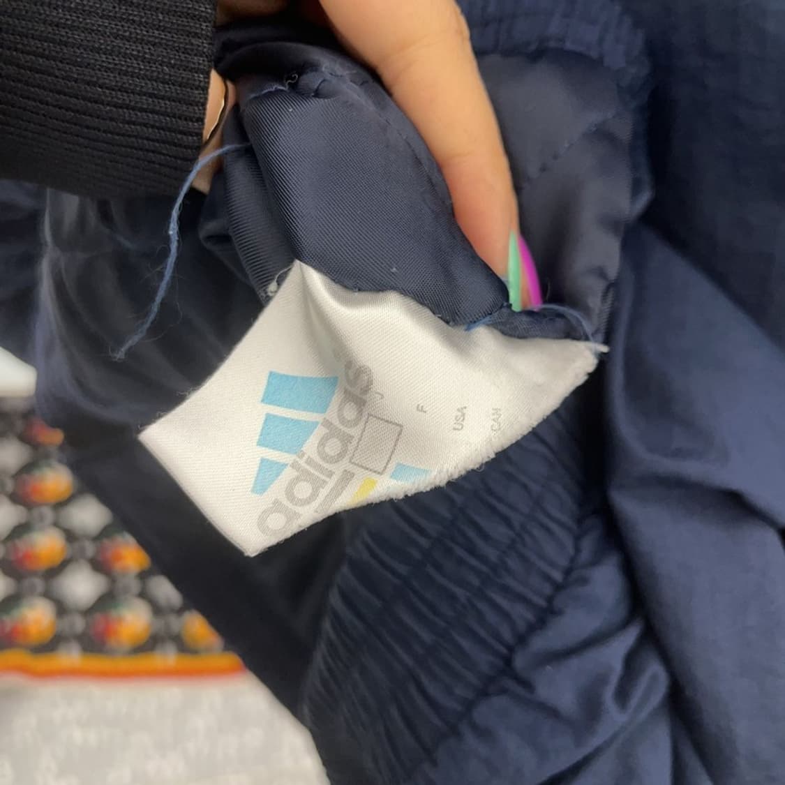 아디다스 90's 올드스쿨 레트로 배색 바람막이 XL C07166 상품이미지6