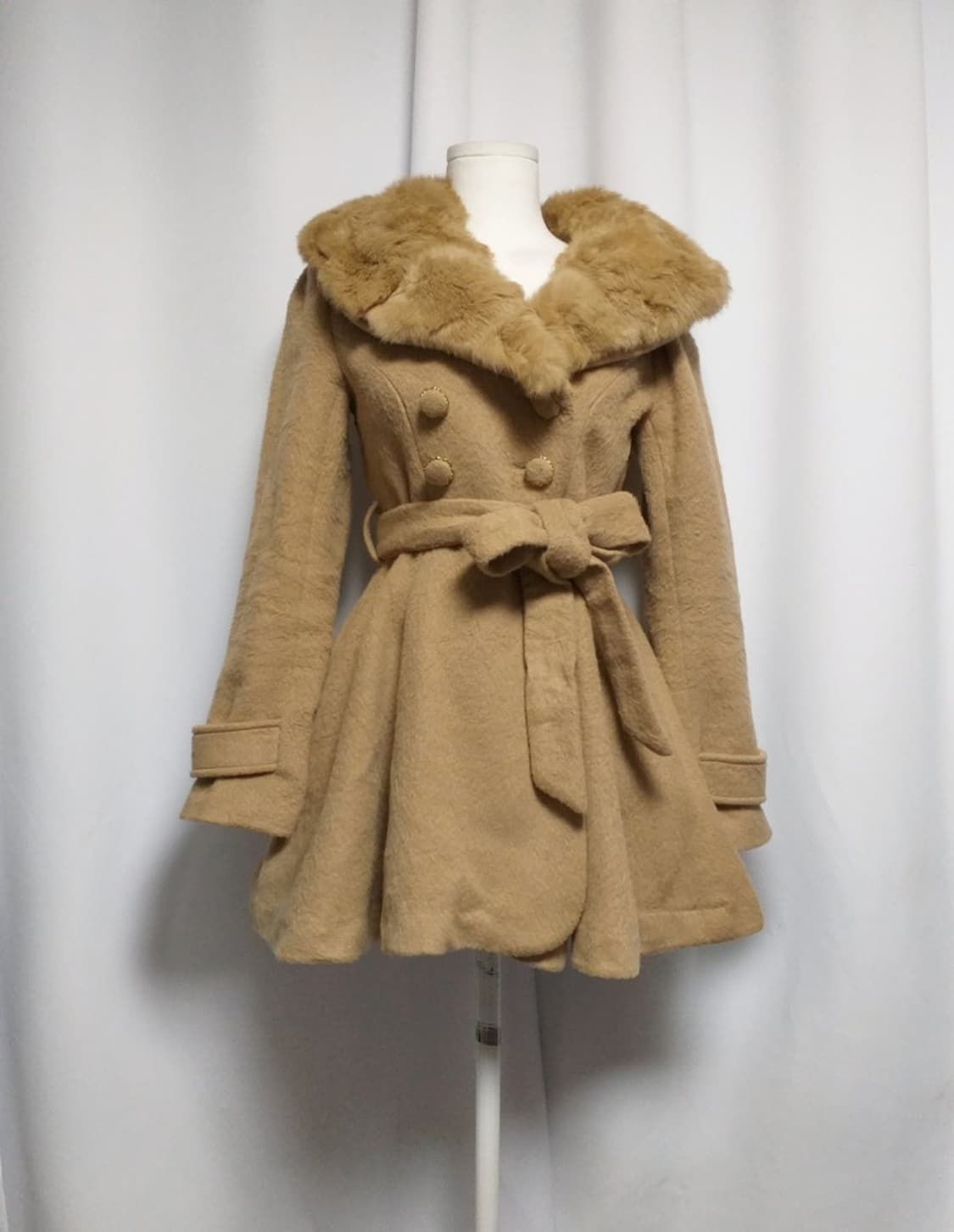 잉그니 퍼코트 달천 대장 히메로맨틱갸루 핀터깔 로리타 양산형지뢰계 y2k 상품이미지2