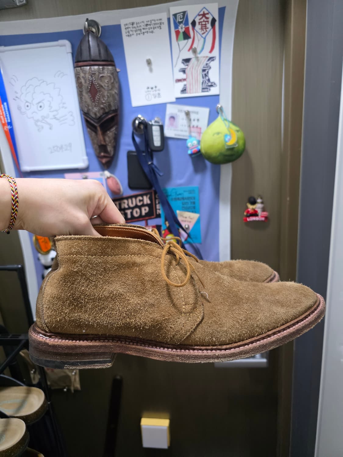 알든 Alden 처카 Chukka 1493 스너프 Snuff US8.5D 상품이미지6