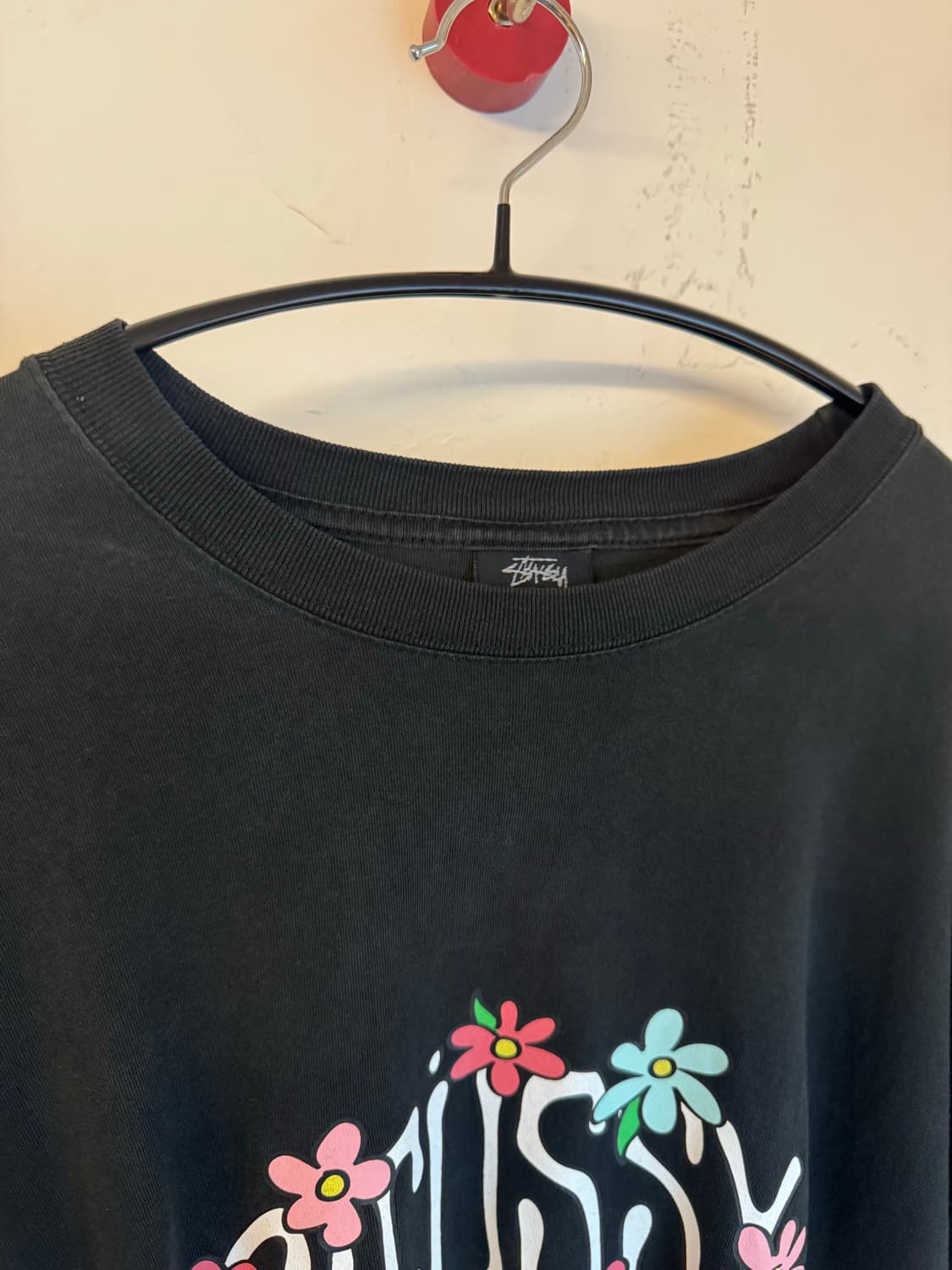 stussy flower t-shirt 상품이미지2