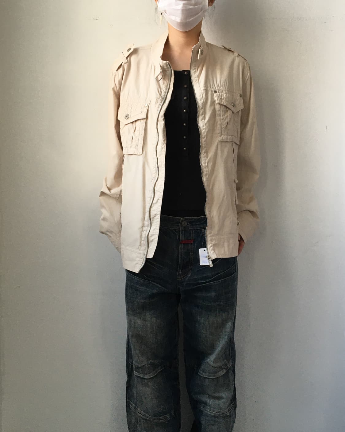 Pocket point high neck jacket 상품이미지7