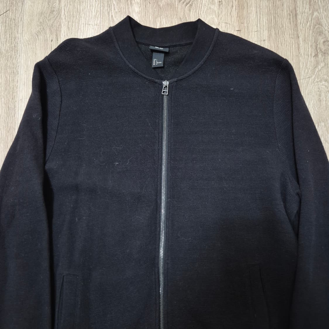 H&M 에이치엔엠 남성 미니멀 니트 집업 L(100) 상품이미지2