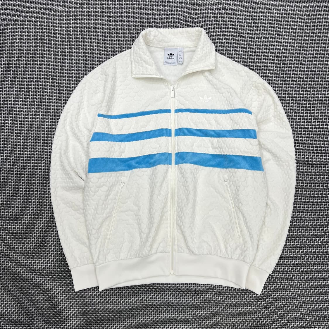 아디다스 화이트 모노그램 테리 져지 상품이미지1