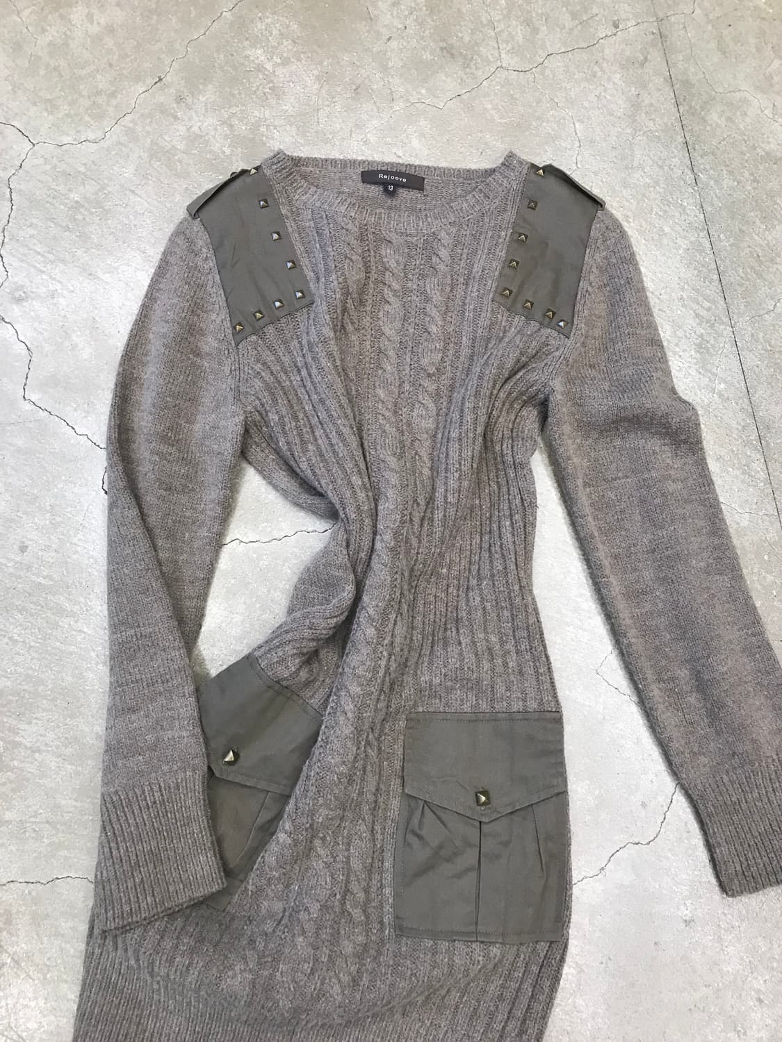 Cable Knit Utility Dress 상품이미지6
